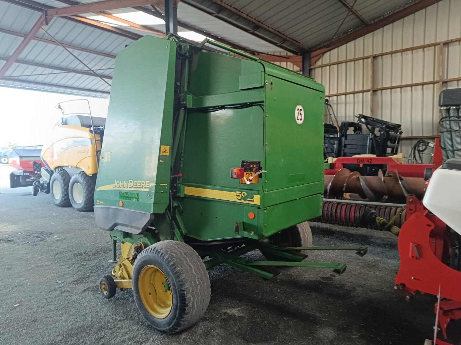 Rundballenpresse типа John Deere Presse à balles rondes JD 592 John Deere, Gebrauchtmaschine в Le Horps (Фотография 3)