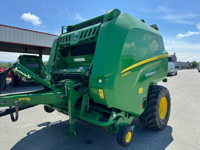 Rundballenpresse от тип John Deere V 461 R MAXICUT 13 COUTEAUX  -, Gebrauchtmaschine в GUERET (Снимка 1)