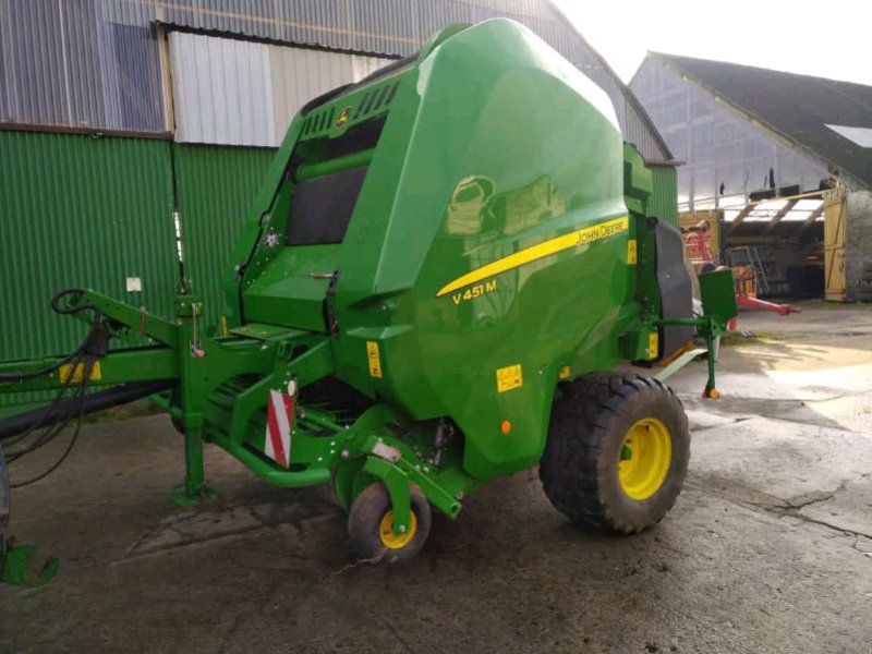 Rundballenpresse of the type John Deere V451M, Gebrauchtmaschine in Liebenwalde (Picture 1)