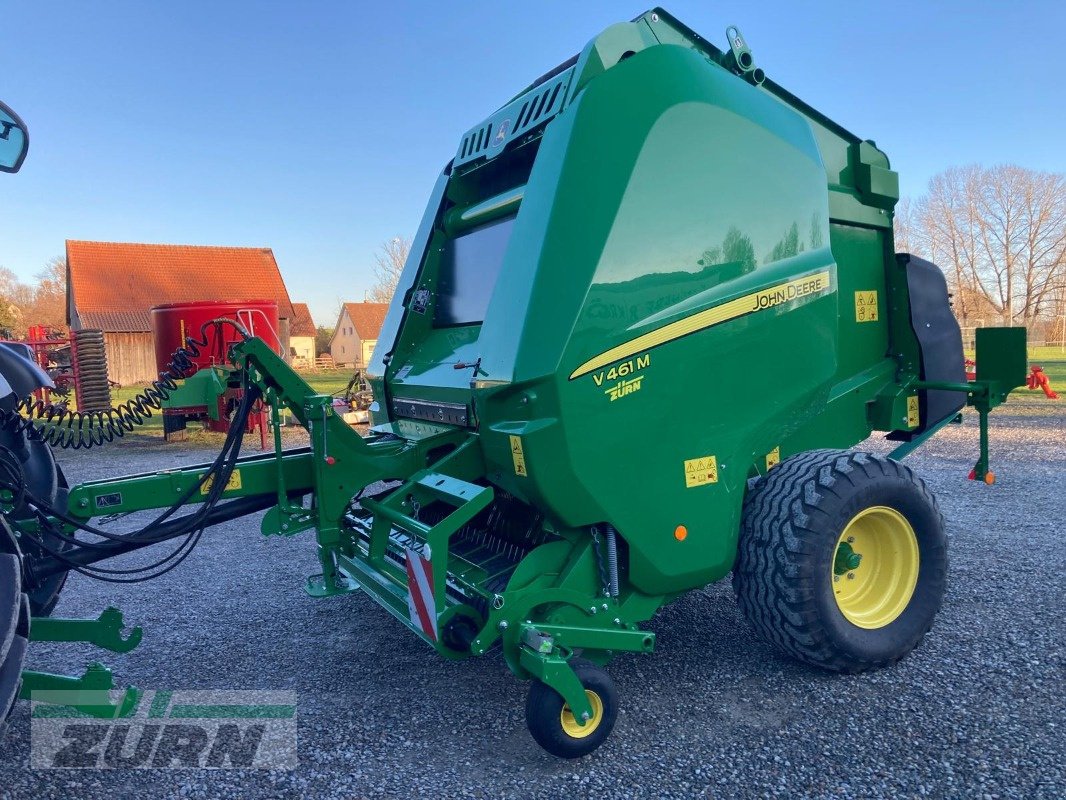 Rundballenpresse tip John Deere V461M 25 Messer ISO-Bus, Gebrauchtmaschine in Kanzach (Poză 1)