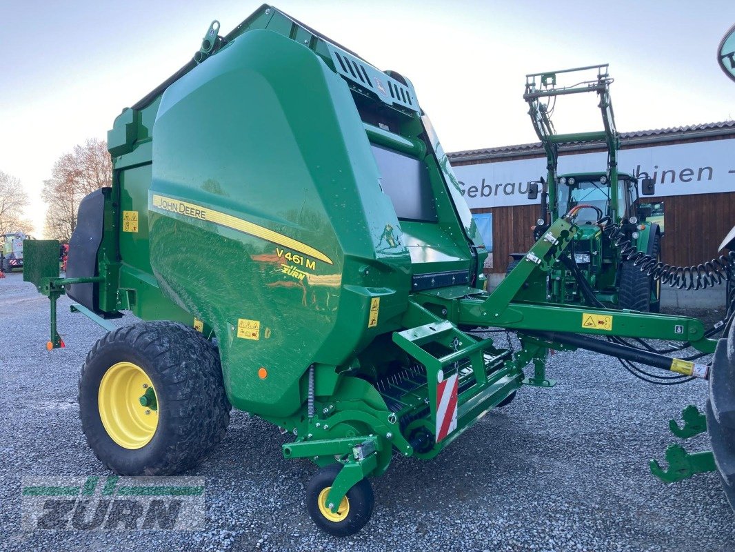 Rundballenpresse tip John Deere V461M 25 Messer ISO-Bus, Gebrauchtmaschine in Kanzach (Poză 2)