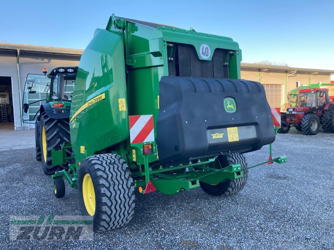 Rundballenpresse Türe ait John Deere V461M 25 Messer ISO-Bus, Gebrauchtmaschine içinde Kanzach (resim 3)