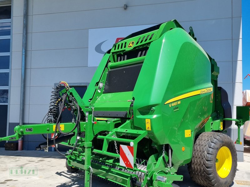 Rundballenpresse typu John Deere V461M 25Messer, Gebrauchtmaschine v Bruckmühl (Obrázek 1)