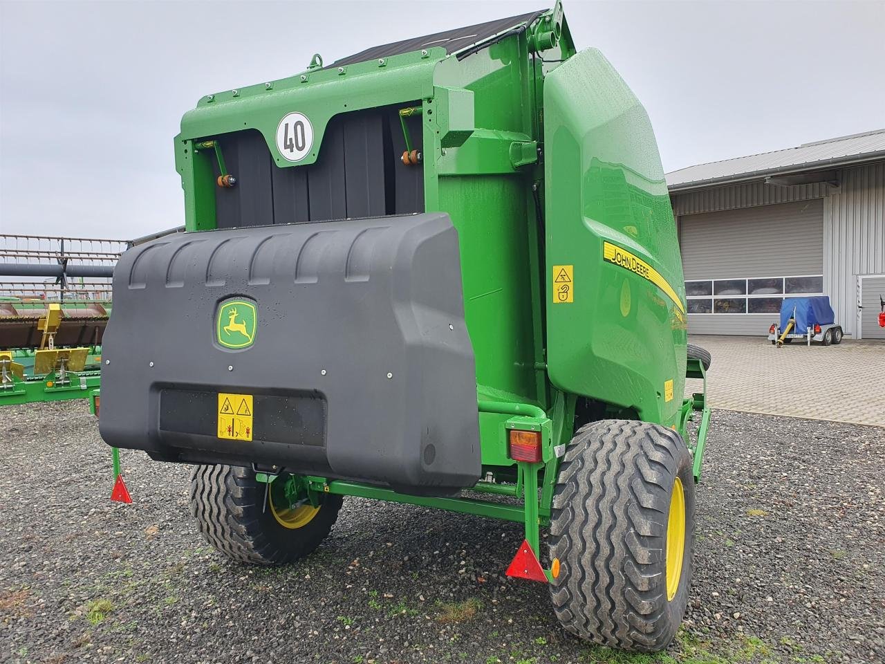 Rundballenpresse typu John Deere V461M ISO Bus, Gebrauchtmaschine v Zweibrücken (Obrázek 5)