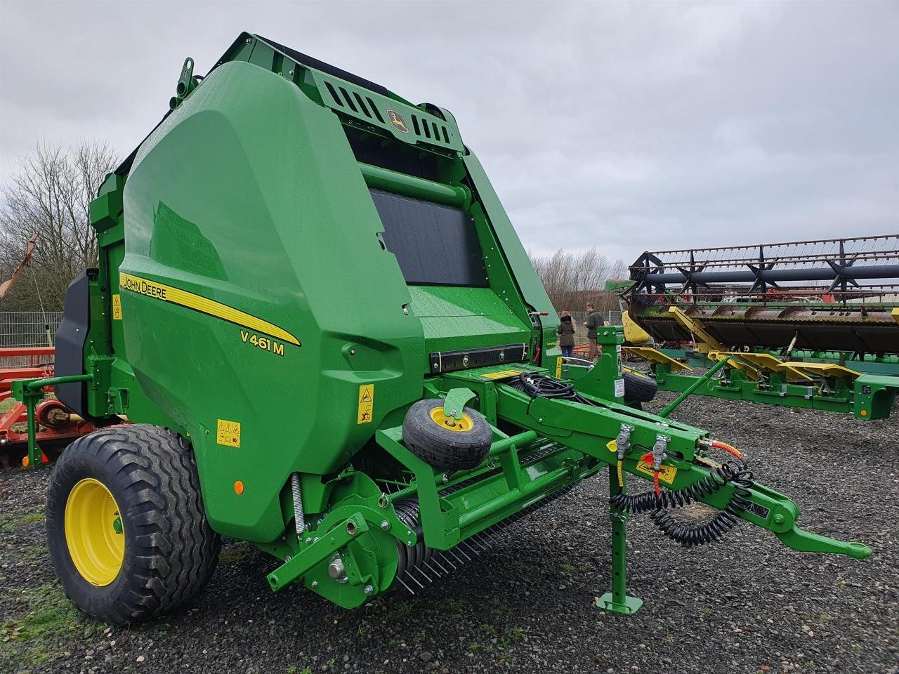 Rundballenpresse типа John Deere V461M ISO Bus, Gebrauchtmaschine в Zweibrücken (Фотография 7)