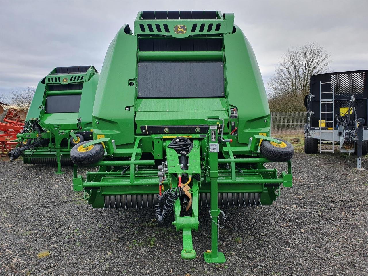 Rundballenpresse des Typs John Deere V461M ISO Bus, Gebrauchtmaschine in Zweibrücken (Bild 8)