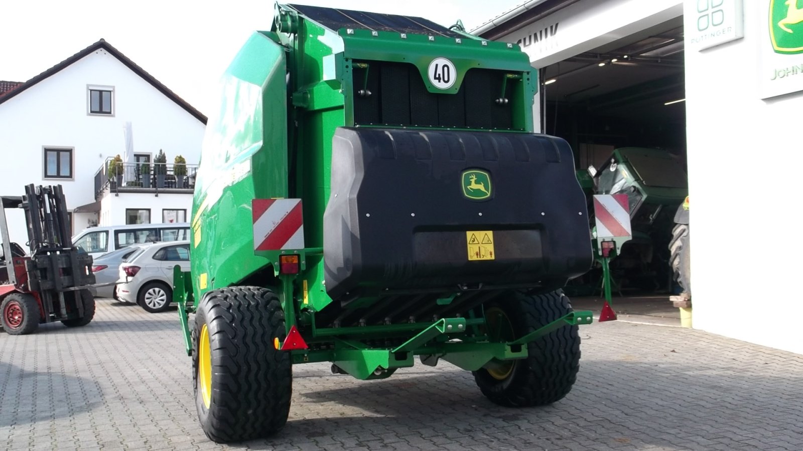 Rundballenpresse Türe ait John Deere V461M, Gebrauchtmaschine içinde Wolfersdorf (resim 2)