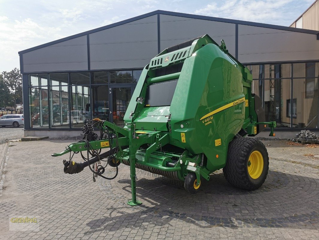 Rundballenpresse van het type John Deere V461M, Gebrauchtmaschine in Greven (Foto 1)