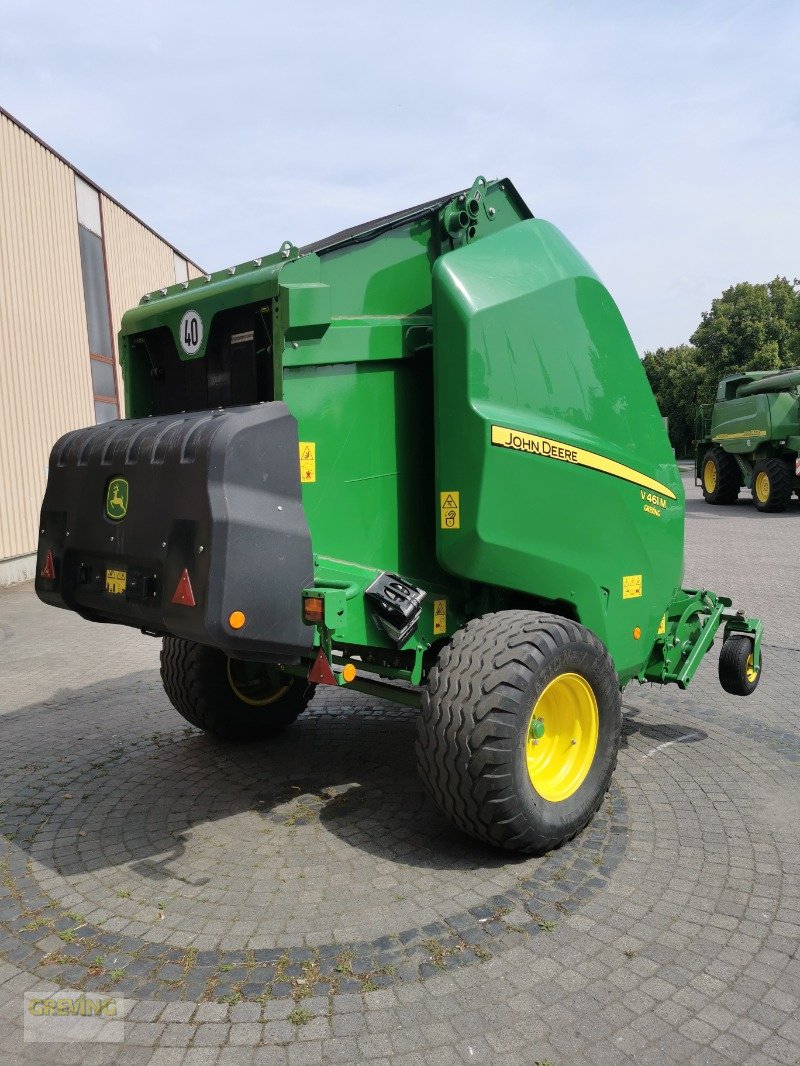 Rundballenpresse des Typs John Deere V461M, Gebrauchtmaschine in Greven (Bild 4)