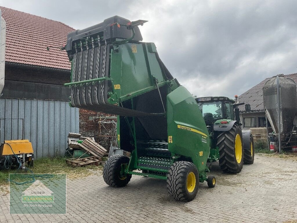 Rundballenpresse tip John Deere V461M, Gebrauchtmaschine in Eferding (Poză 14)