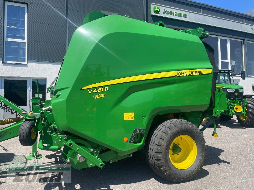 Rundballenpresse of the type John Deere V461R  ISOBUS, Gebrauchtmaschine in Schöntal-Westernhausen (Picture 1)