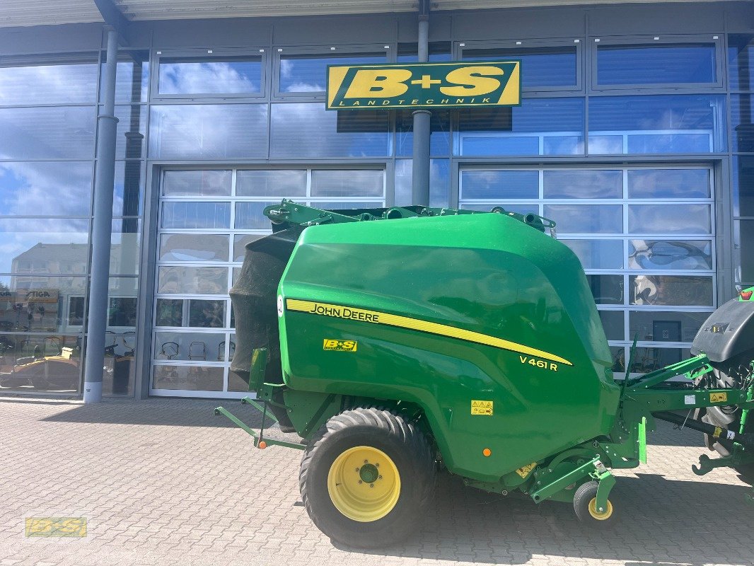 Rundballenpresse Türe ait John Deere V461R PAKET RUNDB. - ROTOFLOW, Gebrauchtmaschine içinde Grabow (resim 1)