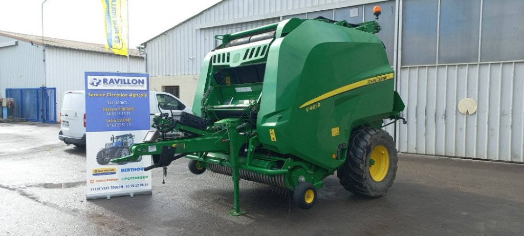 Rundballenpresse a típus John Deere V461R, Gebrauchtmaschine ekkor: VERT TOULON (Kép 3)