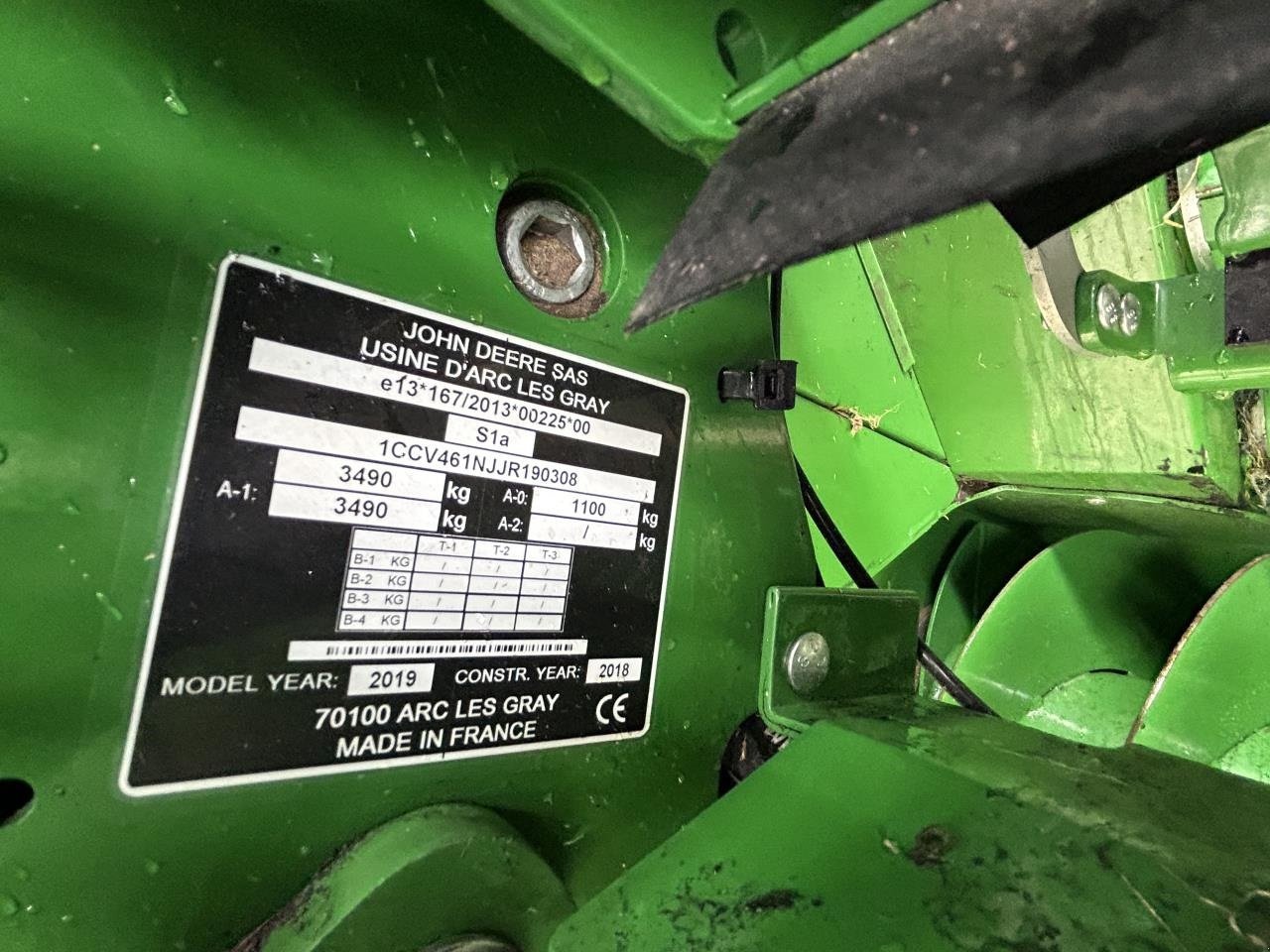 Rundballenpresse του τύπου John Deere V461R, Gebrauchtmaschine σε Bramming (Φωτογραφία 5)