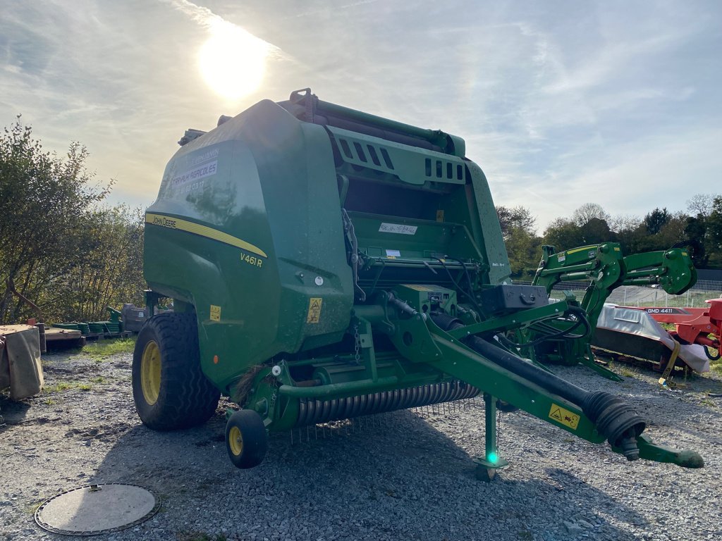 Rundballenpresse Türe ait John Deere V461R, Gebrauchtmaschine içinde GUERET (resim 2)