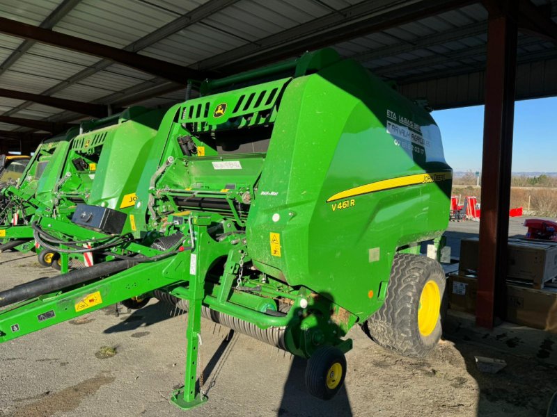 Rundballenpresse Türe ait John Deere V461R, Gebrauchtmaschine içinde GUERET (resim 1)