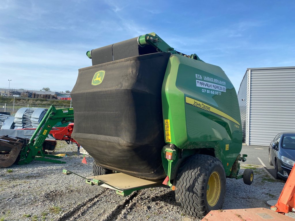 Rundballenpresse des Typs John Deere V461R, Gebrauchtmaschine in GUERET (Bild 3)