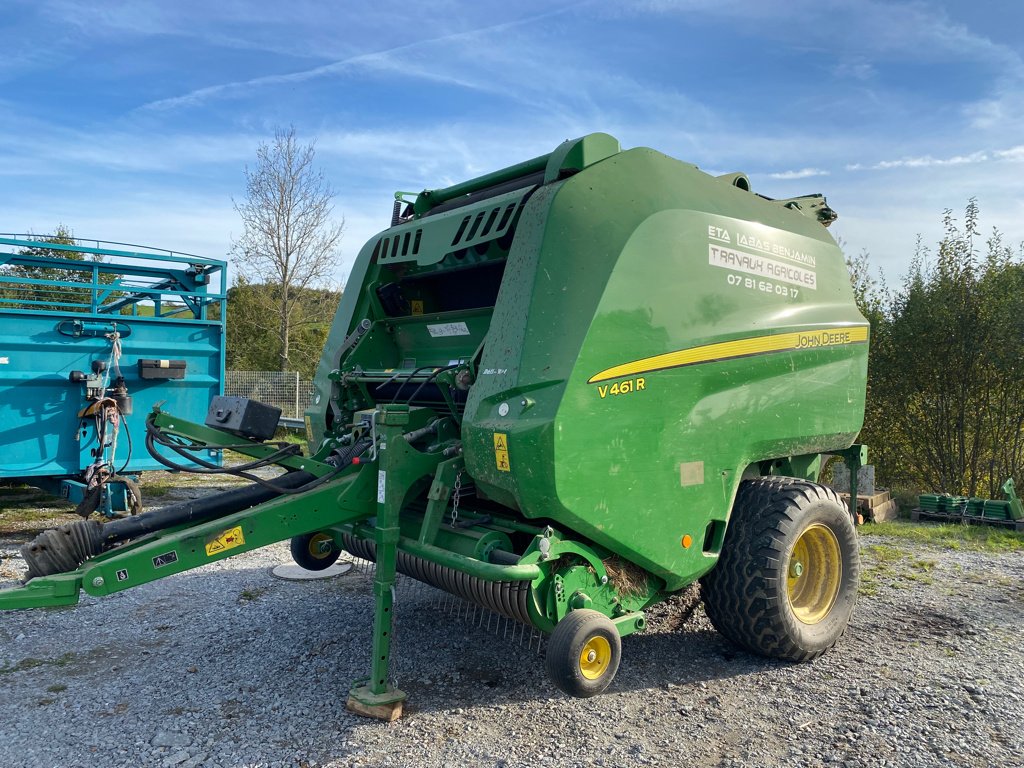 Rundballenpresse Türe ait John Deere V461R, Gebrauchtmaschine içinde GUERET (resim 1)