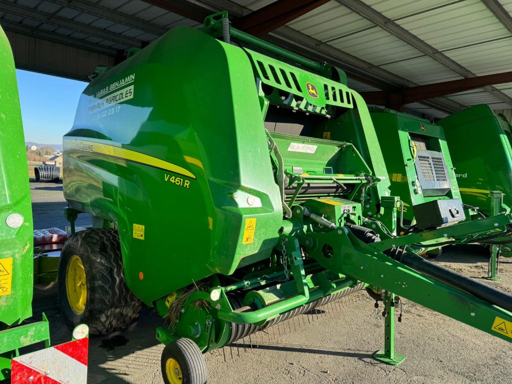 Rundballenpresse Türe ait John Deere V461R, Gebrauchtmaschine içinde GUERET (resim 2)