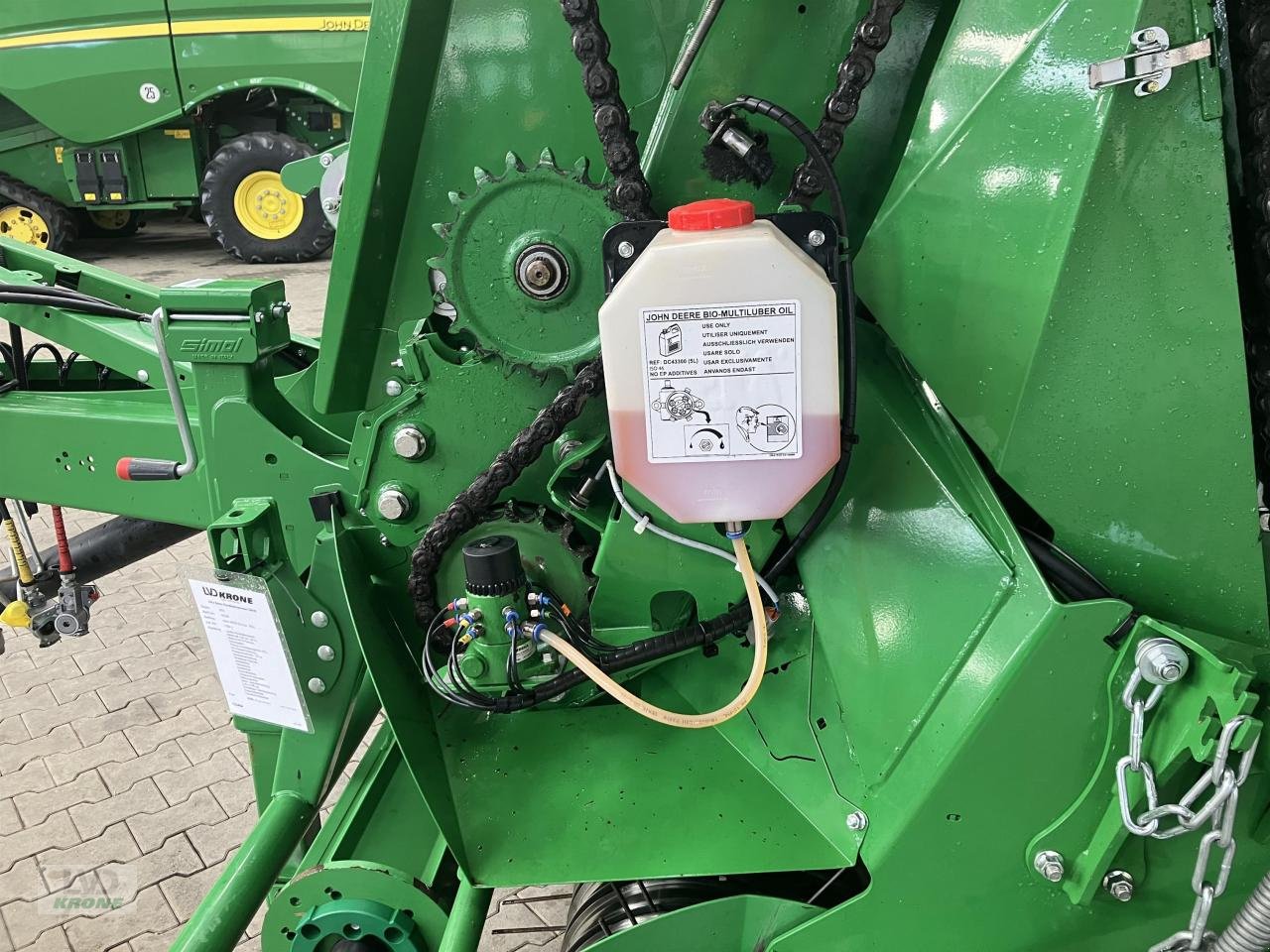 Rundballenpresse Türe ait John Deere V461R, Gebrauchtmaschine içinde Spelle (resim 13)