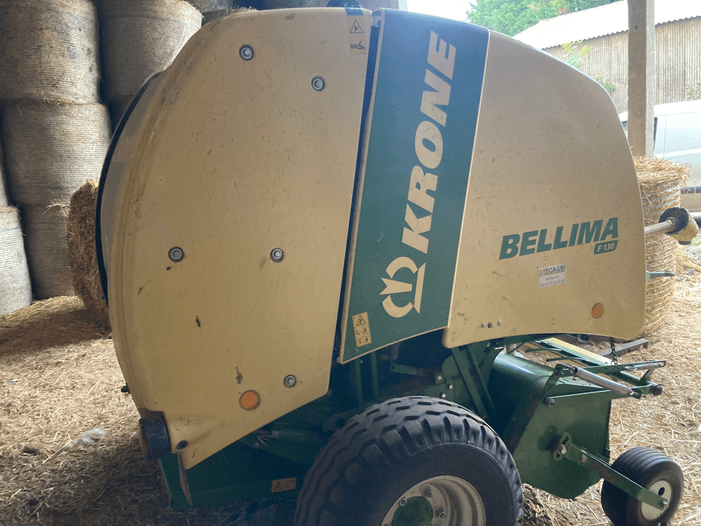 Rundballenpresse tip Krone BELLIMA F130, Gebrauchtmaschine in CONDE SUR VIRE (Poză 4)