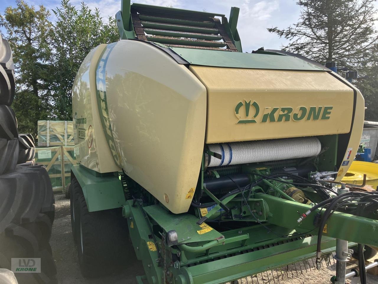 Rundballenpresse tip Krone CF 155 XC, Gebrauchtmaschine in Spelle (Poză 4)