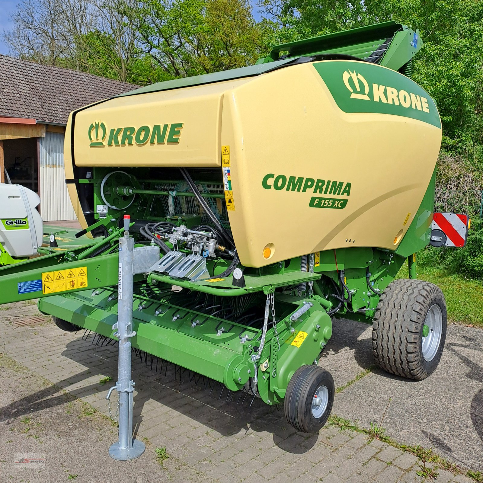 Rundballenpresse typu Krone CF 155 XC, Neumaschine w Granzin OT Greven (Zdjęcie 1)