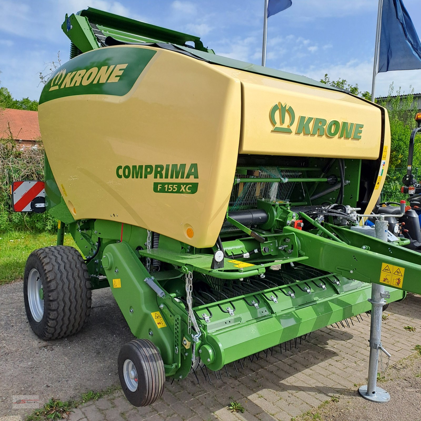 Rundballenpresse typu Krone CF 155 XC, Neumaschine w Granzin OT Greven (Zdjęcie 2)