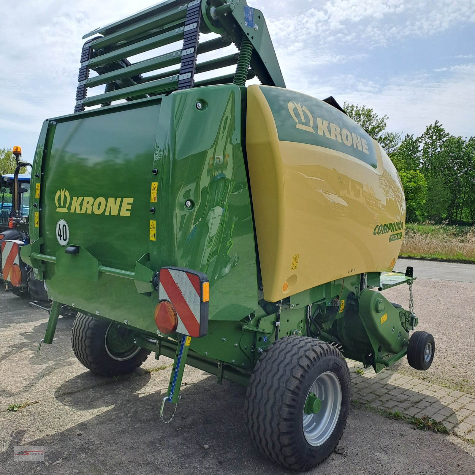 Rundballenpresse tip Krone CF 155 XC, Neumaschine in Granzin OT Greven (Poză 3)