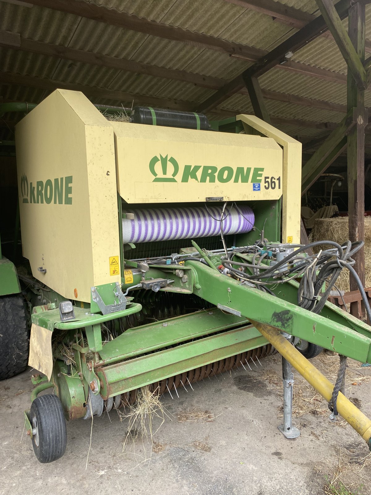 Rundballenpresse del tipo Krone Combi Pack 1500 V, Gebrauchtmaschine en Bülkau  (Imagen 1)