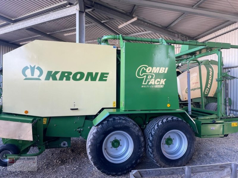 Rundballenpresse van het type Krone COMBI PACK 1500, Gebrauchtmaschine in Gottenheim