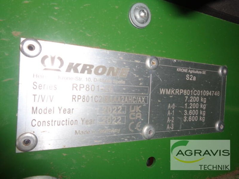 Rundballenpresse des Typs Krone COMPRIMA CF 155 XC PLUS, Gebrauchtmaschine in Nartum (Bild 20)