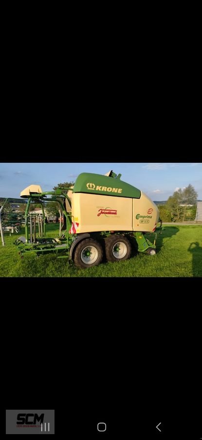 Rundballenpresse tip Krone Comprima CF 155 XC, Gebrauchtmaschine in St. Marein (Poză 11)