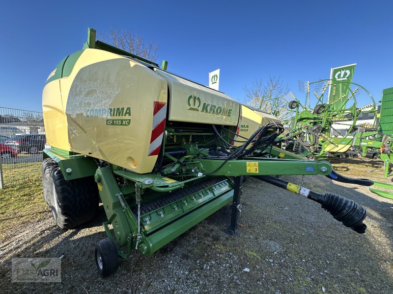 Rundballenpresse typu Krone COMPRIMA CF 155 XC, Gebrauchtmaschine v Vöhringen (Obrázek 1)