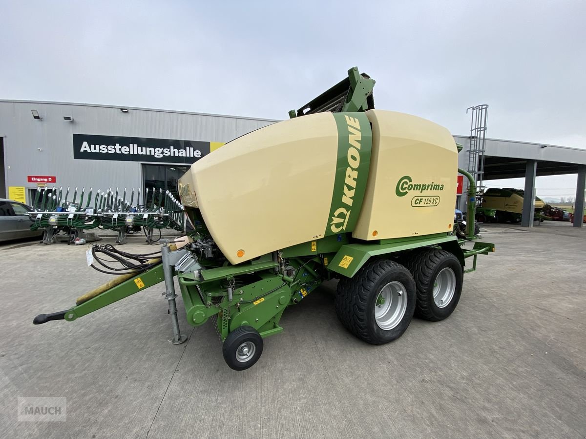 Rundballenpresse des Typs Krone Comprima CF 155 XC, Gebrauchtmaschine in Burgkirchen (Bild 1)