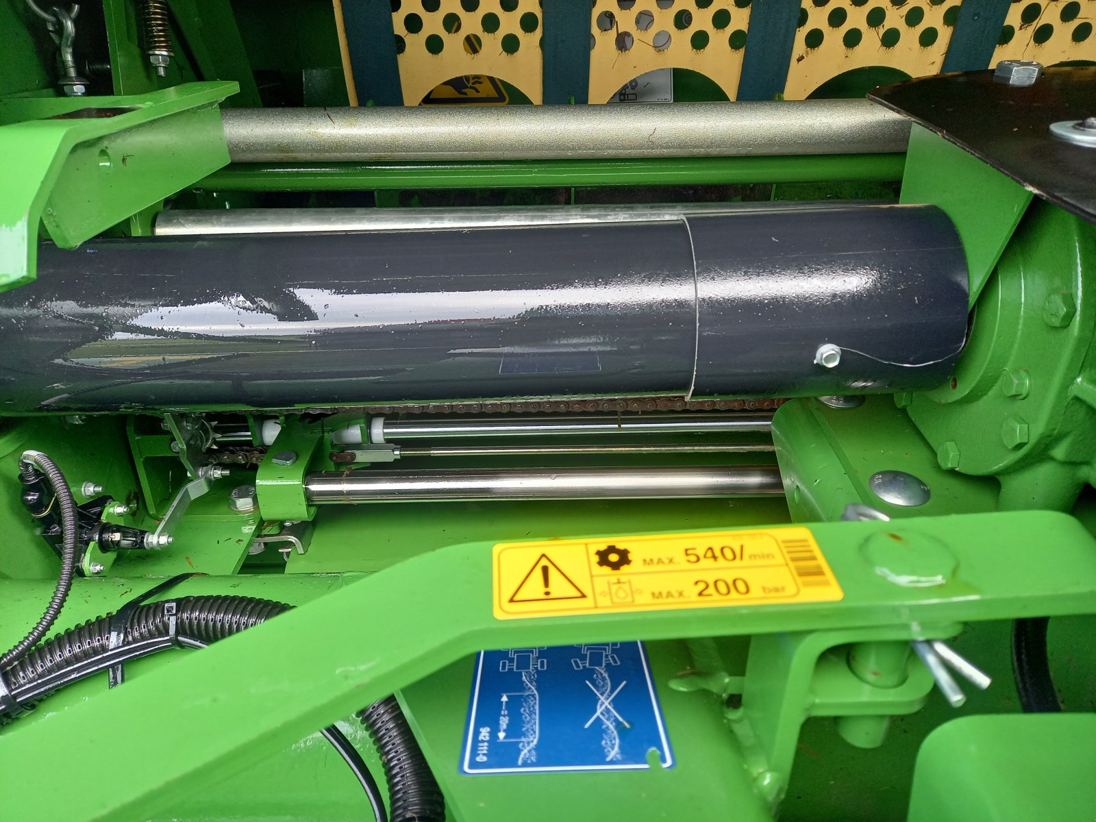 Rundballenpresse des Typs Krone Comprima CF 155 XC, Gebrauchtmaschine in Altenmünster (Bild 21)