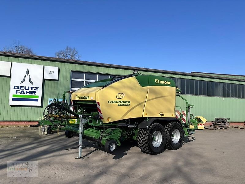 Rundballenpresse tip Krone Comprima CV 150 Plus, Gebrauchtmaschine in Geestland