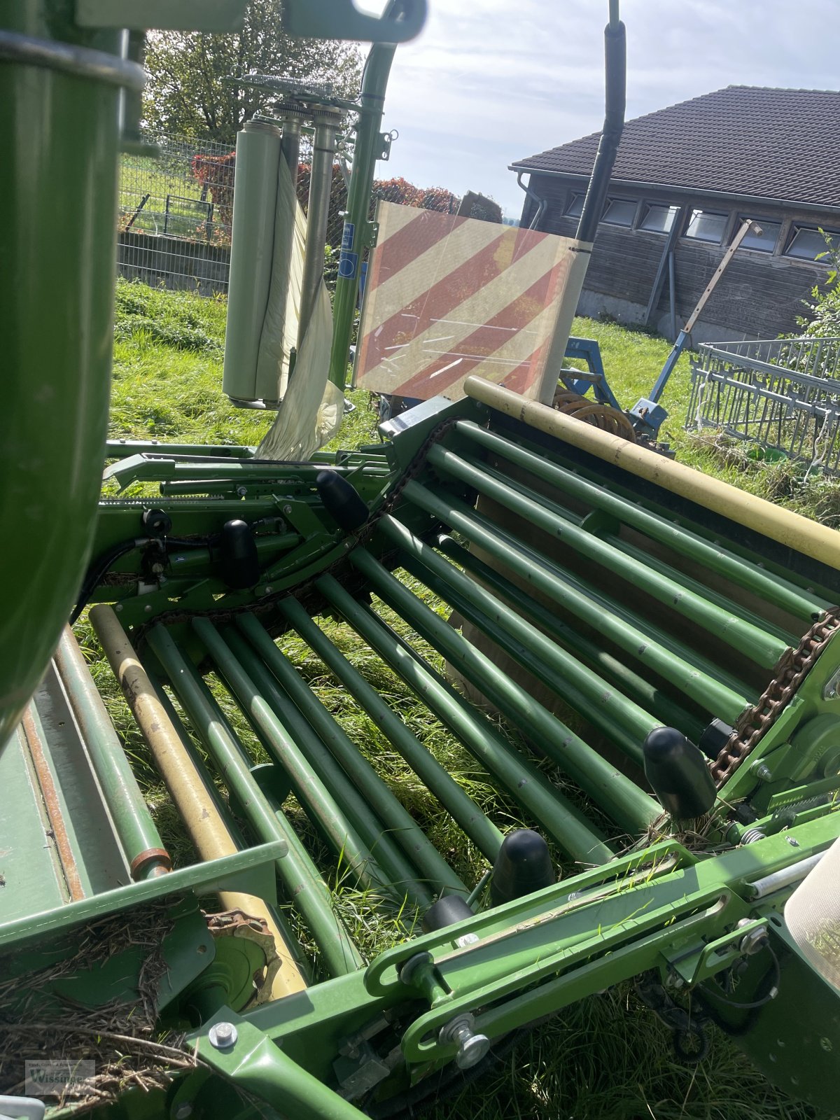 Rundballenpresse tip Krone Comprima CV 150 XC, BRANDSCHADEN!, Gebrauchtmaschine in Thalmässing (Poză 9)