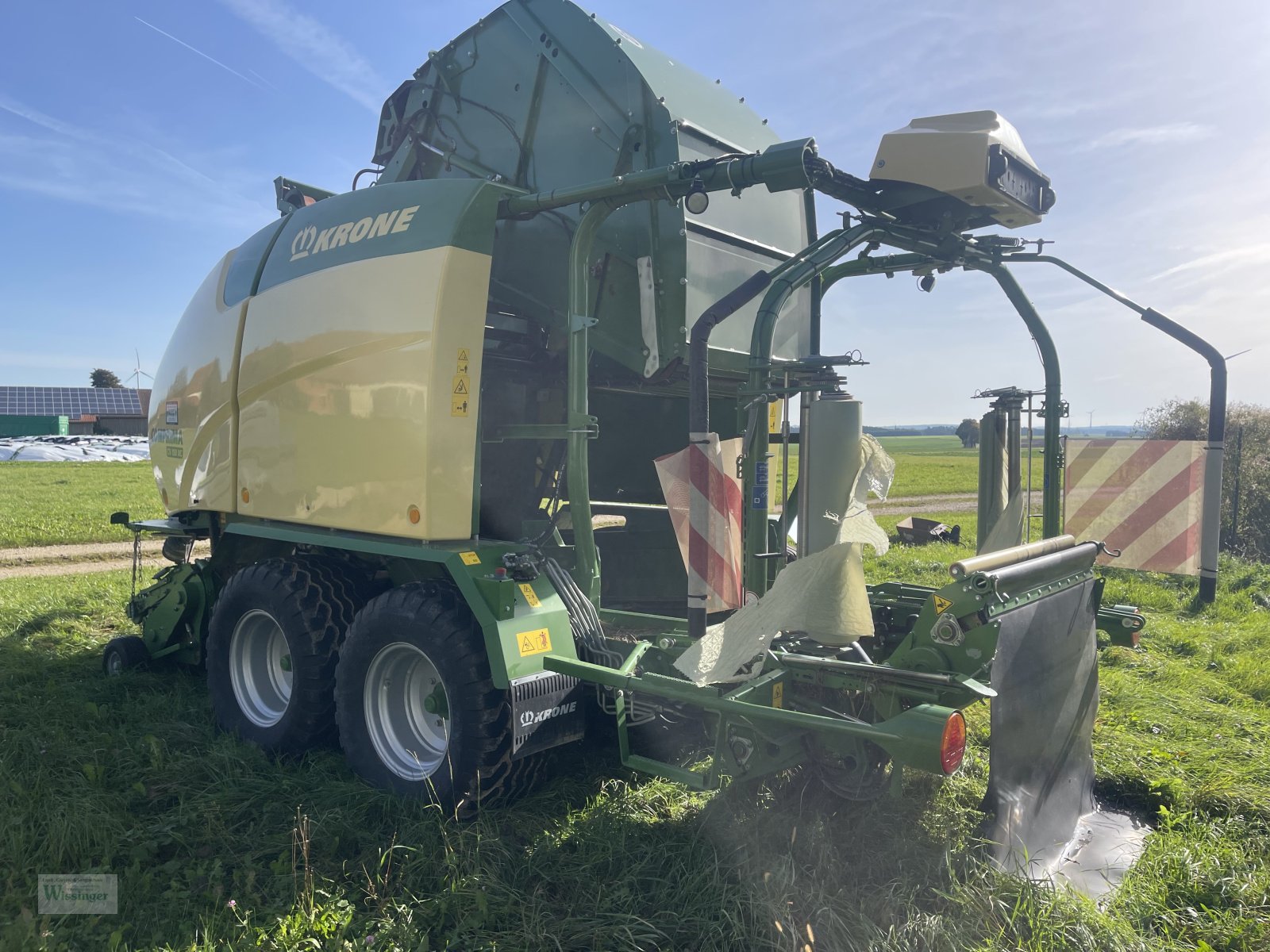 Rundballenpresse za tip Krone Comprima CV 150 XC, BRANDSCHADEN!, Gebrauchtmaschine u Thalmässing (Slika 14)