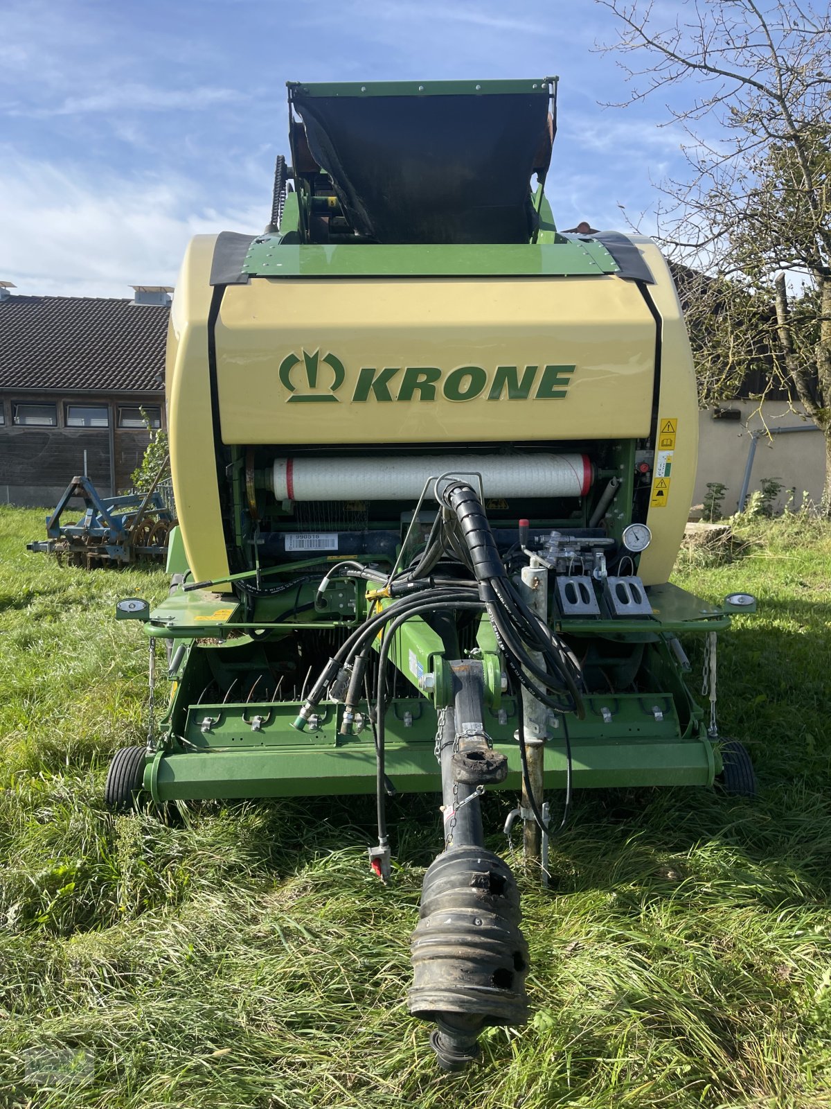 Rundballenpresse typu Krone Comprima CV 150 XC, BRANDSCHADEN!, Gebrauchtmaschine v Thalmässing (Obrázek 23)