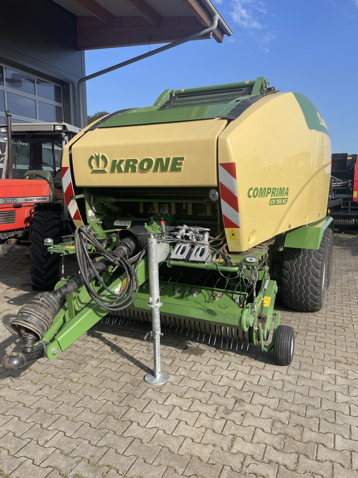 Rundballenpresse typu Krone Comprima CV 150 XC, Gebrauchtmaschine w Amerang / OT. Kirchensur (Zdjęcie 2)