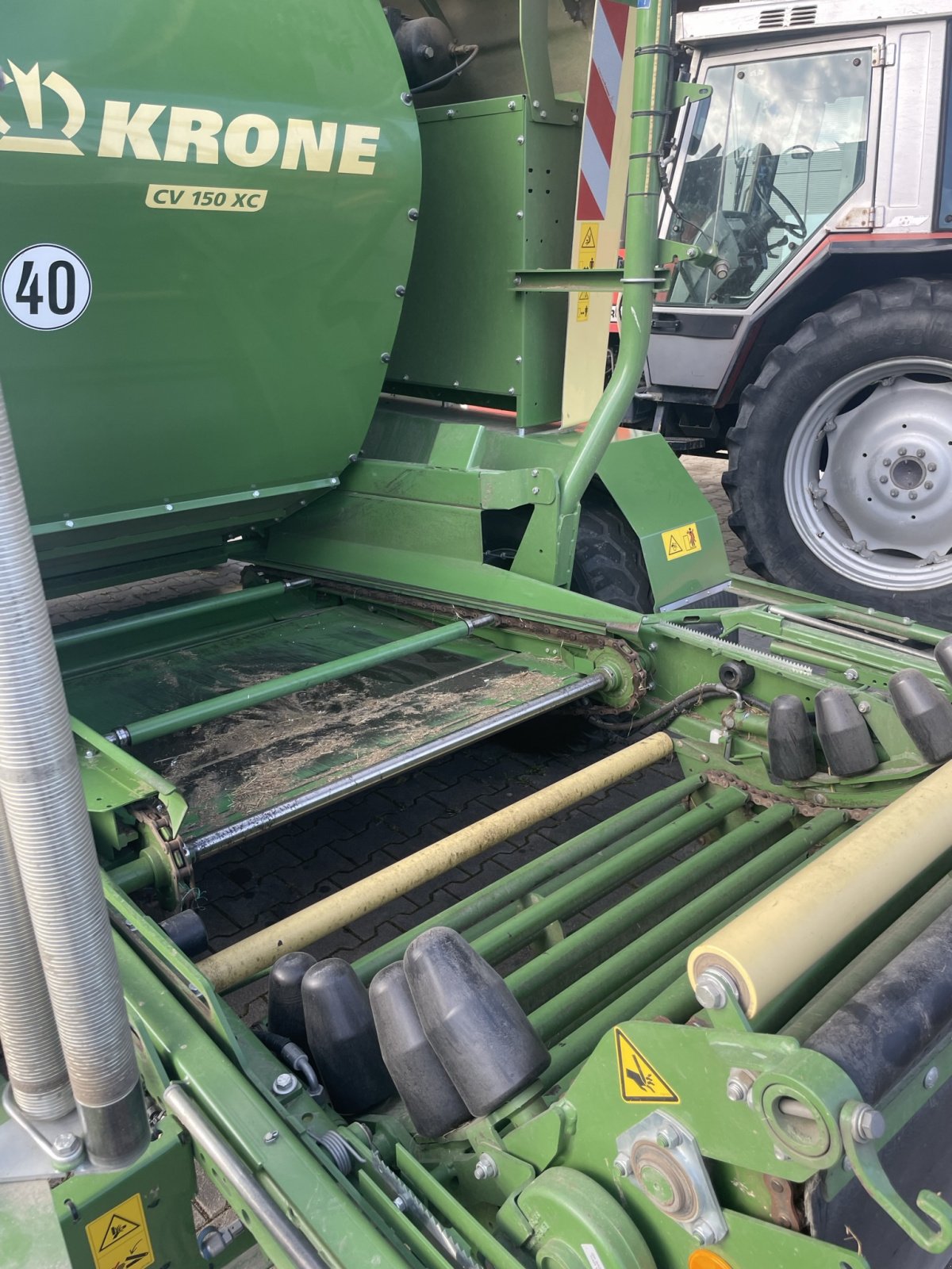 Rundballenpresse tip Krone Comprima CV 150 XC, Gebrauchtmaschine in Amerang / OT. Kirchensur (Poză 9)