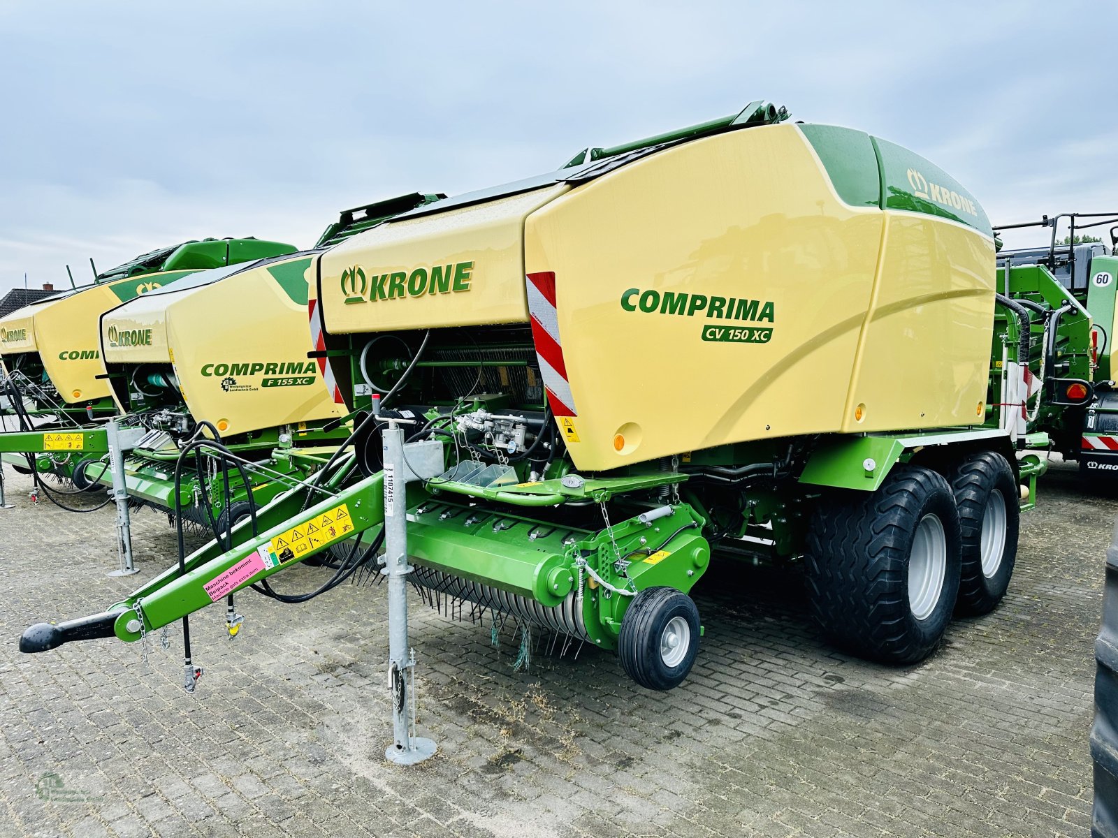 Rundballenpresse des Typs Krone Comprima CV 150 XC, Neumaschine in Karstädt (Bild 1)