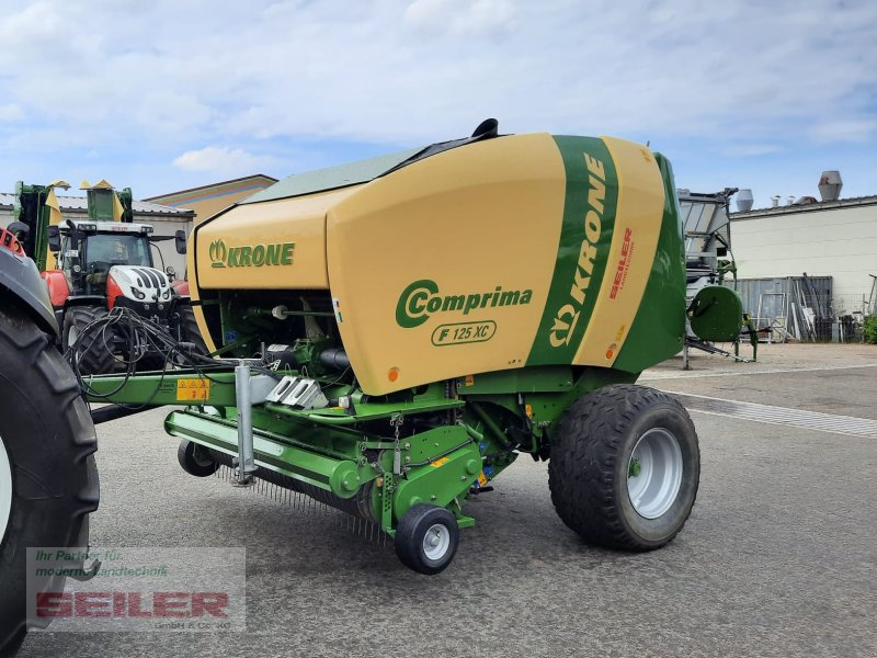 Rundballenpresse tip Krone Comprima F 125 XC, Gebrauchtmaschine in Ansbach