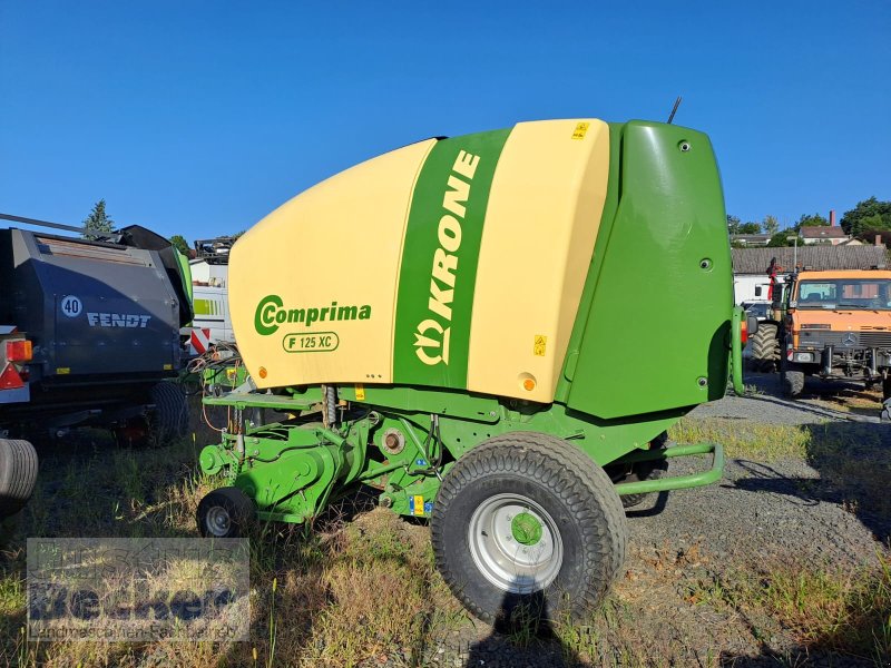 Rundballenpresse tip Krone Comprima F 125 XC, Gebrauchtmaschine in Weimar-Niederwalgern (Poză 1)