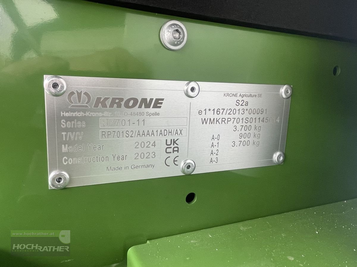 Rundballenpresse del tipo Krone Comprima  F 125 XC, Neumaschine In Kronstorf (Immagine 11)