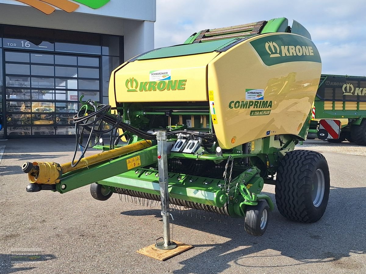 Rundballenpresse tip Krone Comprima V 150 XC Plus 26 Messer, Gebrauchtmaschine in Gampern (Poză 2)