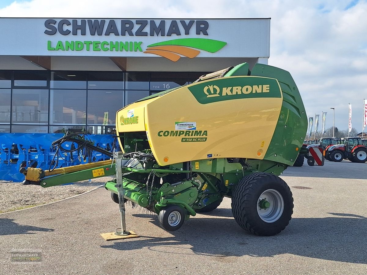 Rundballenpresse van het type Krone Comprima V 150 XC Plus 26 Messer, Gebrauchtmaschine in Gampern (Foto 1)