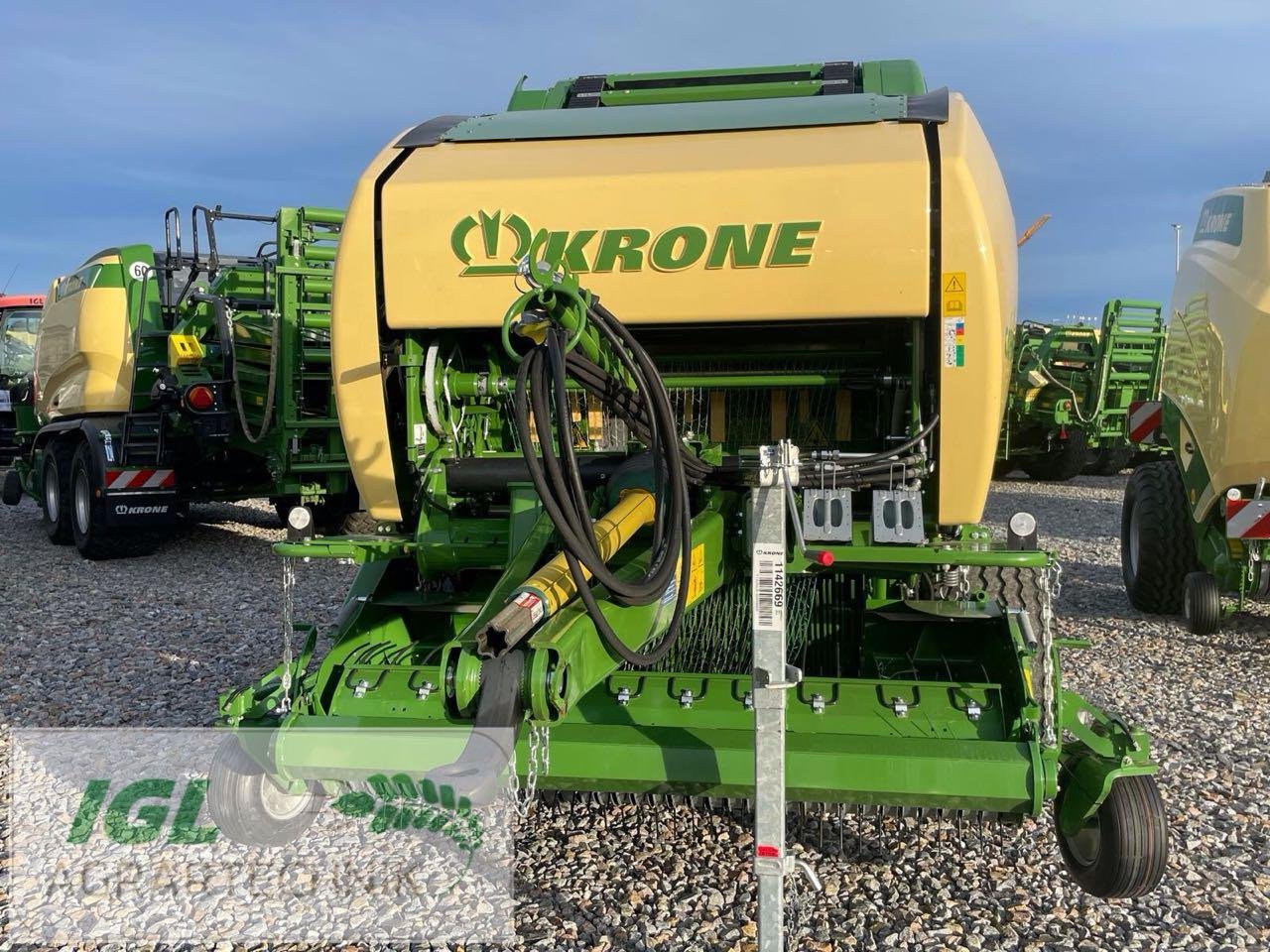 Rundballenpresse tipa Krone Comprima V 150 XC Plus (RP801-31), Neumaschine u Nabburg (Slika 2)