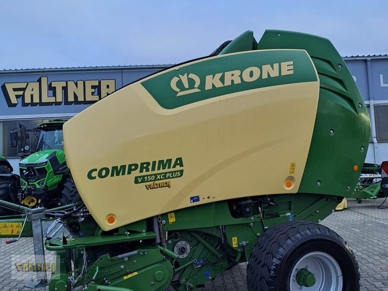 Rundballenpresse del tipo Krone Comprima V 150 XC Plus, Gebrauchtmaschine en Büchlberg (Imagen 1)